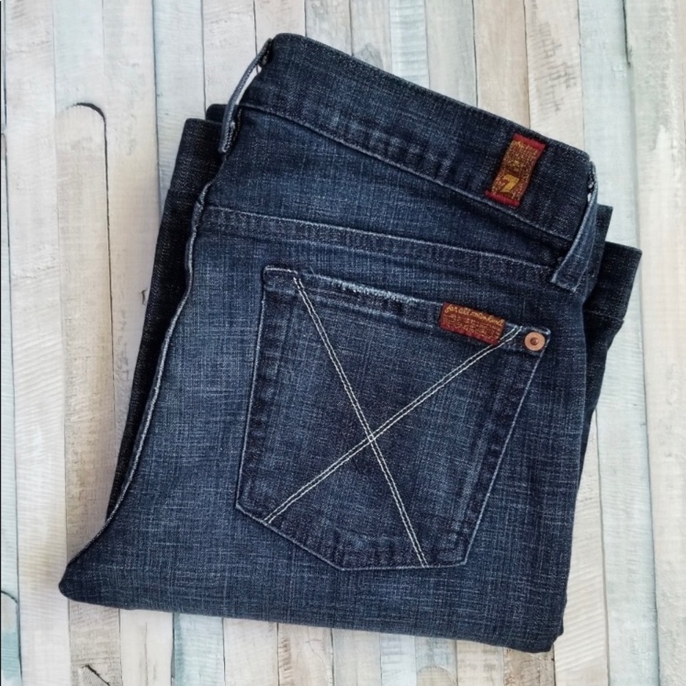 7 for All Man Kind size 29x33.5 women’s Dojo jeans